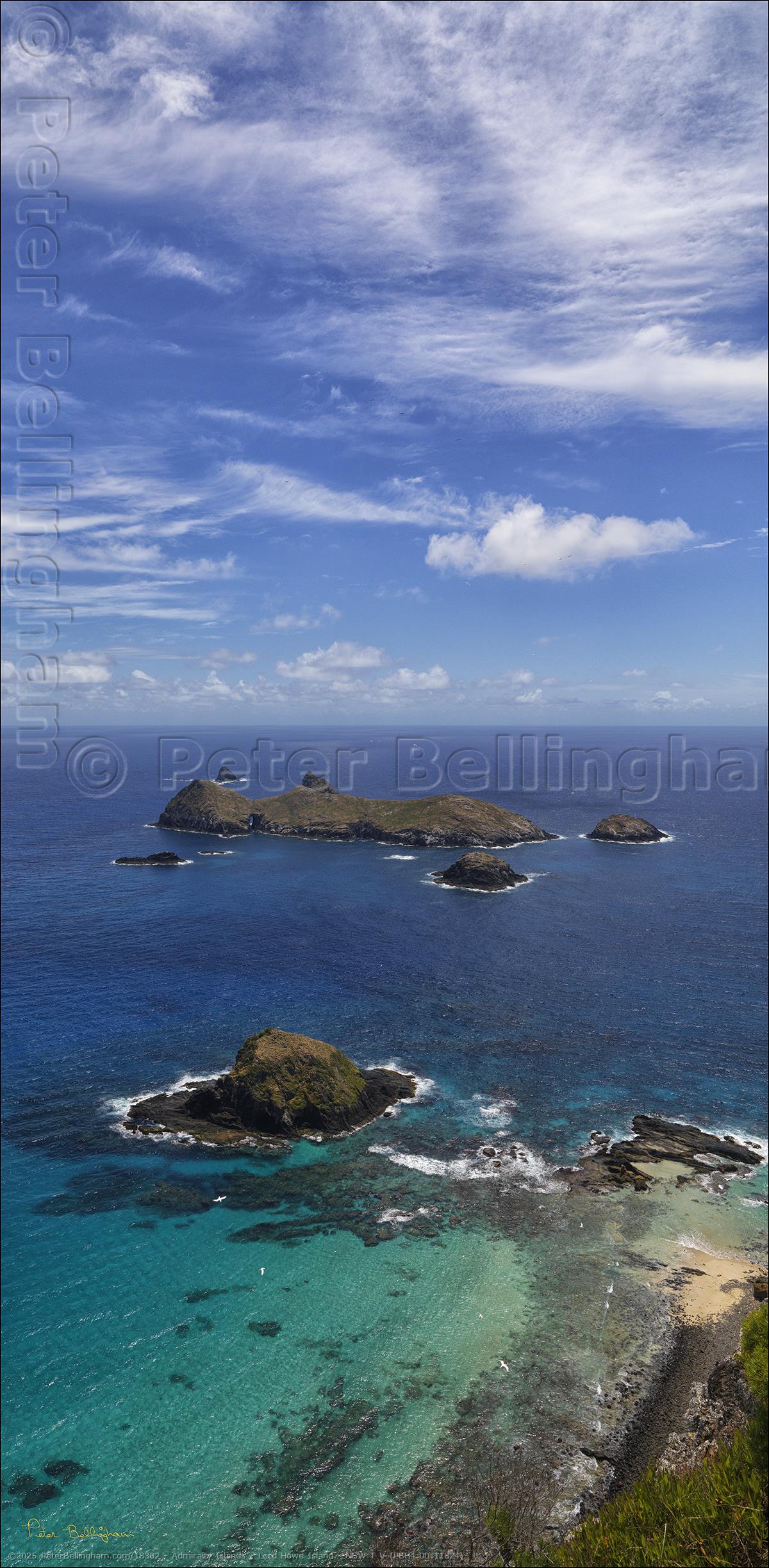 Peter Bellingham Photography Admiralty Islands - Lord Howe Island - NSW T V (PBH4 00 11824)